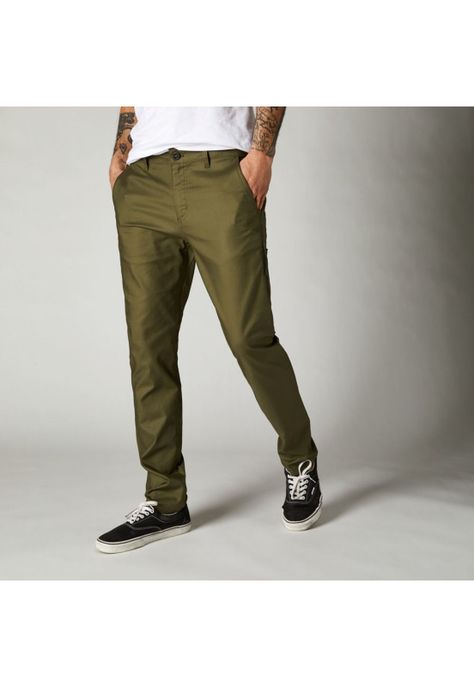 Pantalon Lifestyle Essex Verde Fox-2