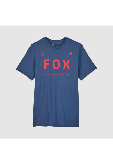 Polera Lifestyle Aviation Premium Azul Fox-0