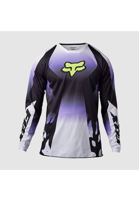 Polera Moto 180 Morphic Negro Fox-0
