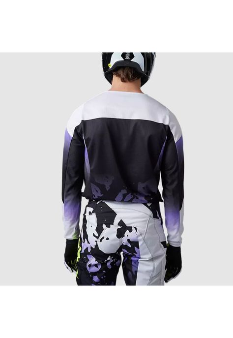 Polera Moto 180 Morphic Negro Fox-2