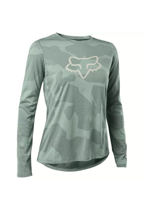 Polera Bicicleta Mujer Ranger Trudri™ Verde Agua Fox-0
