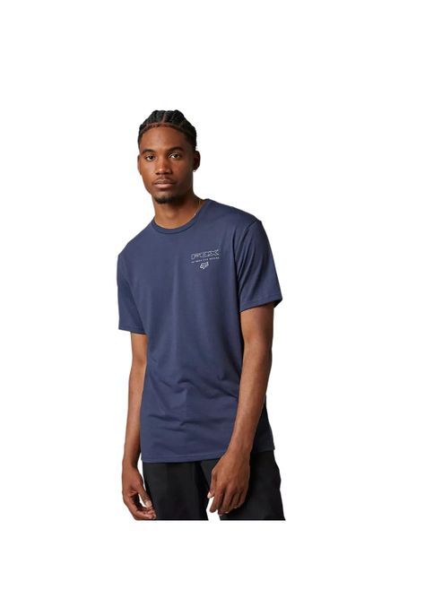 Polera Lifestyle Big Influence Drirelease® Azul Fox-0