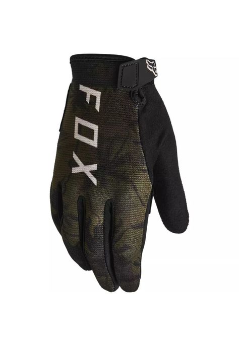 Guantes Bicicleta Mujer Ranger Gel Verde Fox-0