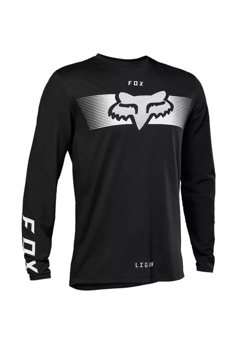 Polera Moto Ranger Offroad Negro/Blanco Fox-0