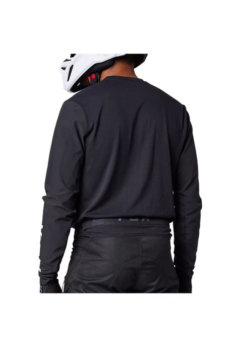 Polera Moto Ranger Offroad Negro/Blanco Fox-2
