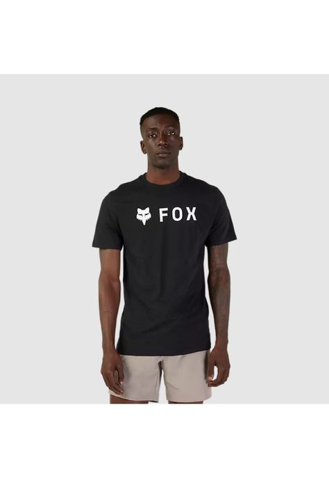 Polera Lifestyle Absolute Premium Negro/Blanco Fox-0