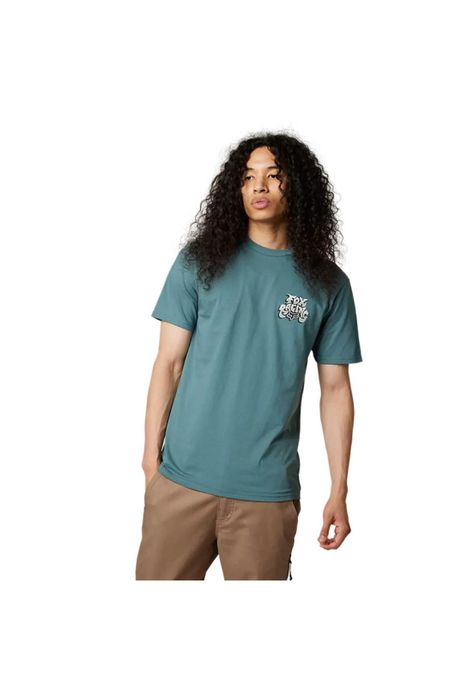 Polera Lifestyle Colel Verde Fox-0