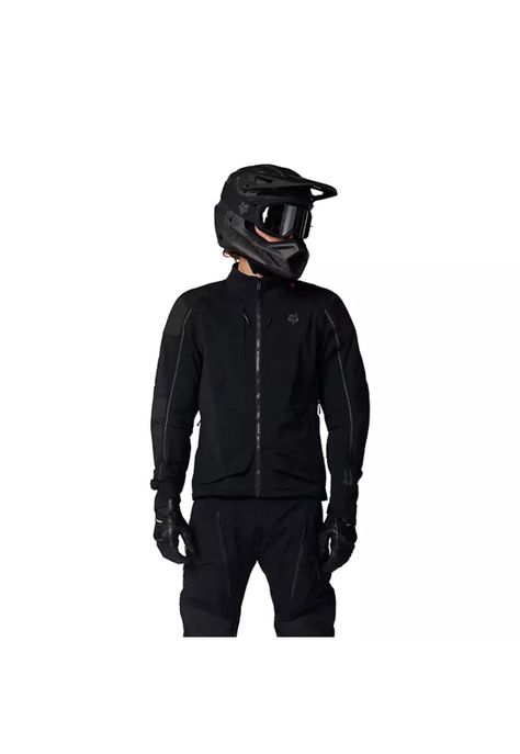 Chaqueta Moto Recon GORE-TEX ADV Impermeable Negro Fox-2