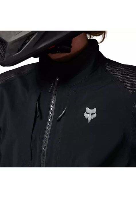 Chaqueta Moto Recon GORE-TEX ADV Impermeable Negro Fox-4
