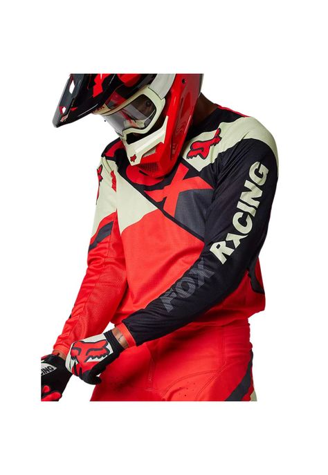 Polera Moto 180 Xpozr Rojo Fox-1