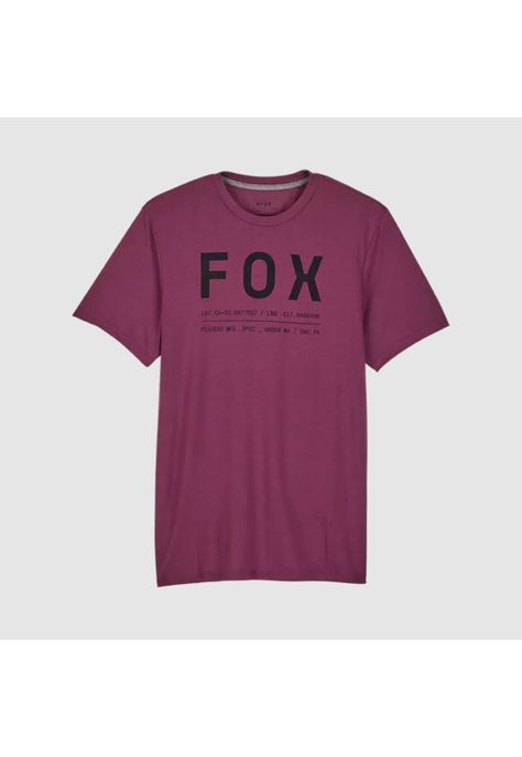 Polera Lifestyle Non Stop Morado Fox-0