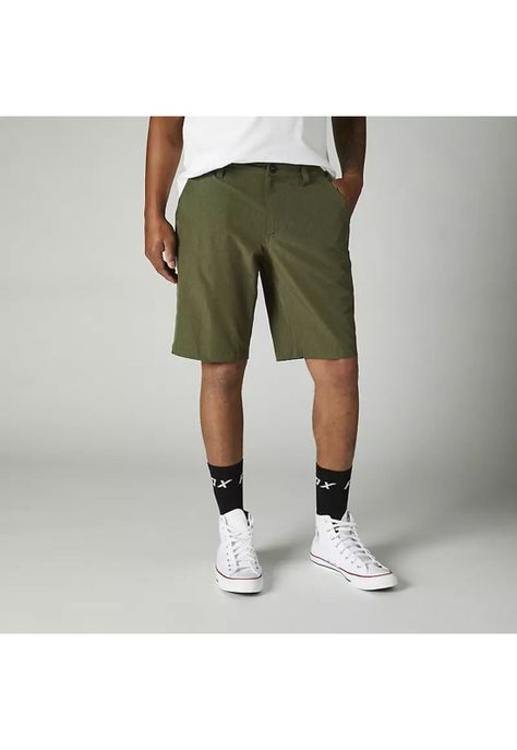 Short Lifestyle Essex Tech Stretch Verde Fox-0