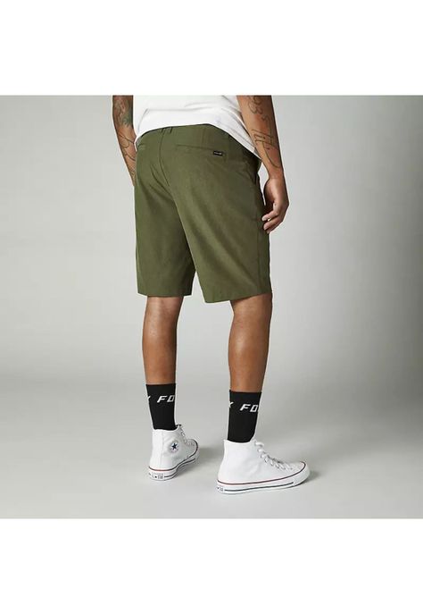 Short Lifestyle Essex Tech Stretch Verde Fox-1