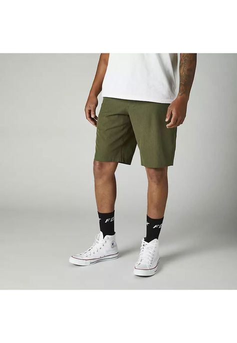 Short Lifestyle Essex Tech Stretch Verde Fox-2