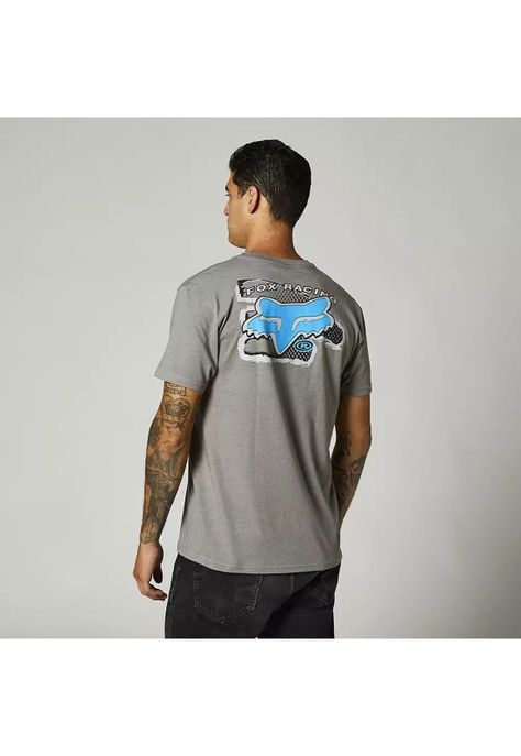 Polera Lifestyle Premium Brushed Gris Fox-1