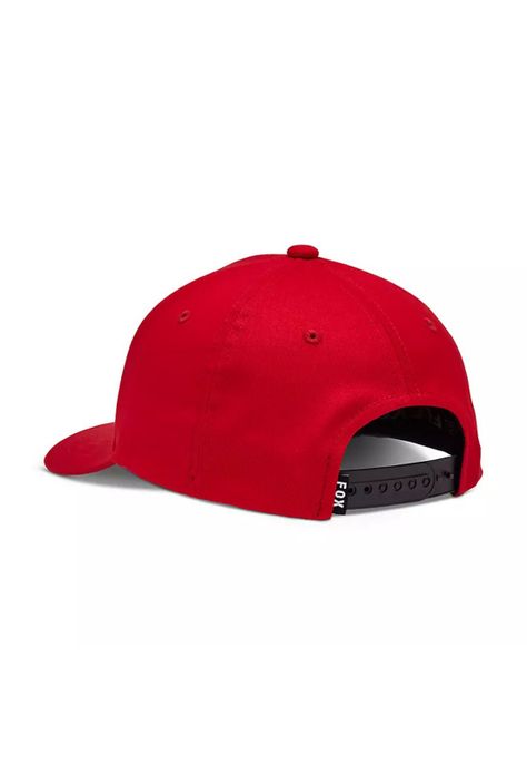 Gorro Jockey Lifestyle Niño Intrude 110 Snapback Rojo Fox-1