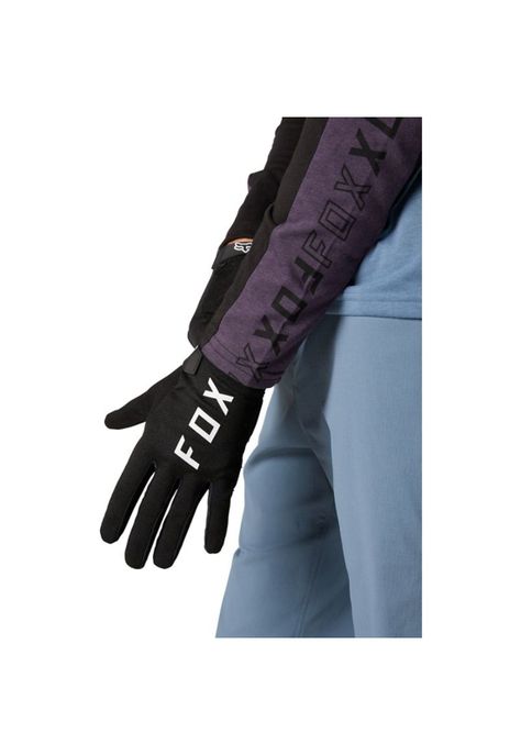 Guantes Bicicleta Ranger Gel Negro Fox-0