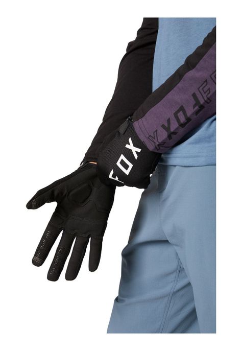 Guantes Bicicleta Ranger Gel Negro Fox-1
