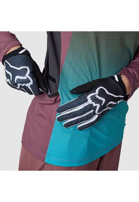Polera Moto Mujer Ranger Drive Krux SXS Con Cuello Café Fox-3