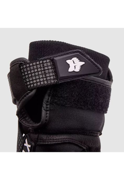 Guantes Moto Bomber Pro Stealth Negro Fox-4