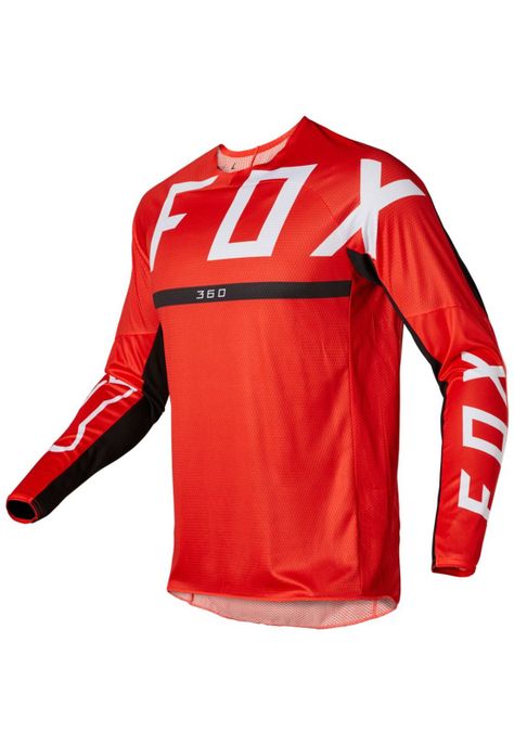 Polera Moto 360 Merz Rojo Fox-1