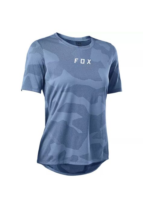 Polera Bicicleta Mujer Ranger Drirelease Azul Fox-0