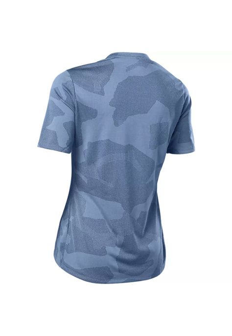 Polera Bicicleta Mujer Ranger Drirelease Azul Fox-1