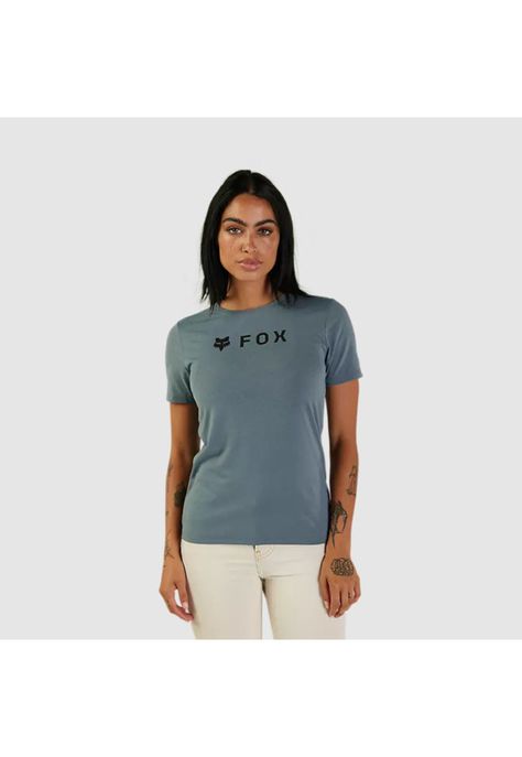 Polera Lifestyle Mujer Absolute Azul Acero Fox-0