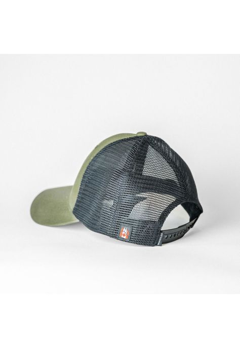 Gorro Jockey Lifestyle Trucker Peak 2 Peak Verde Whistler-1