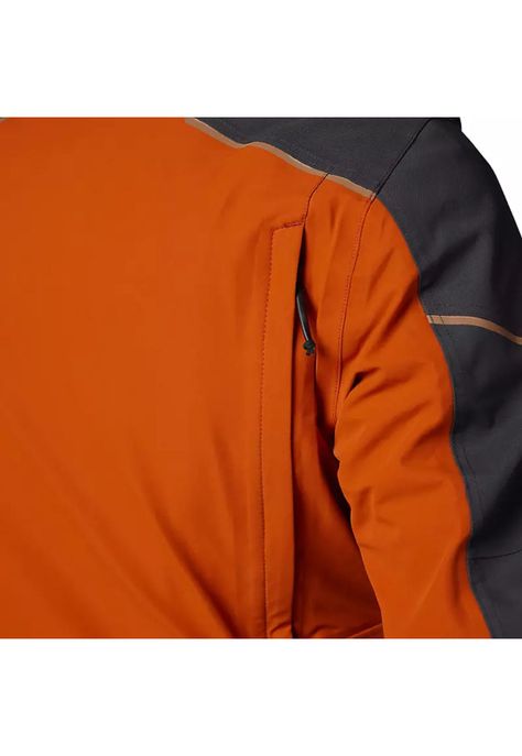 Chaqueta Moto Defend GORE-TEX ADV Impermeable Naranjo Fox-5