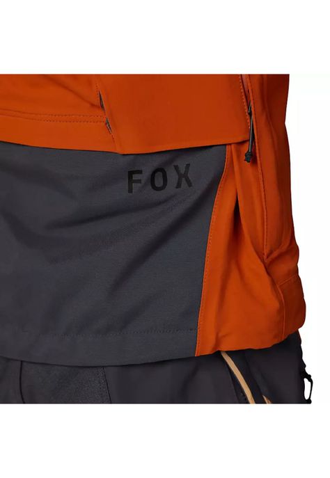 Chaqueta Moto Defend GORE-TEX ADV Impermeable Naranjo Fox-6