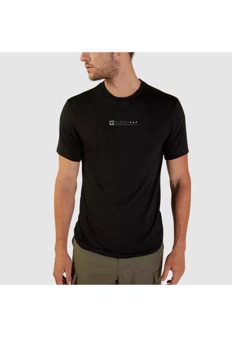 Polera Lifestyle Base Over Negro Fox-3