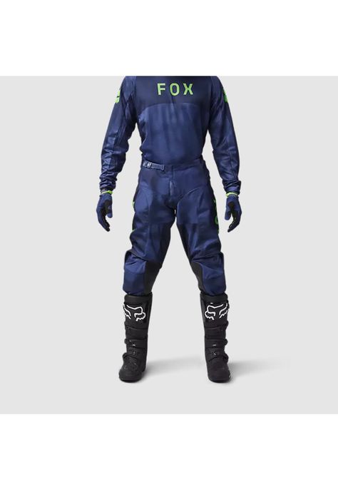 Pantalon Moto 180 Taunt Azul Fox-2