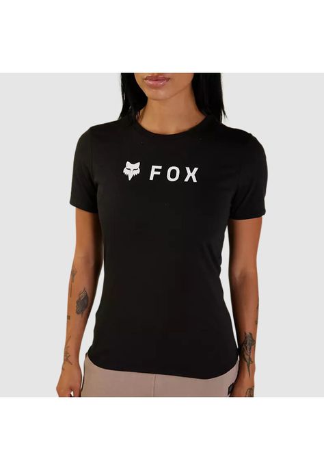 Polera Lifestyle Mujer Absolute Negro/Blanco Fox-2