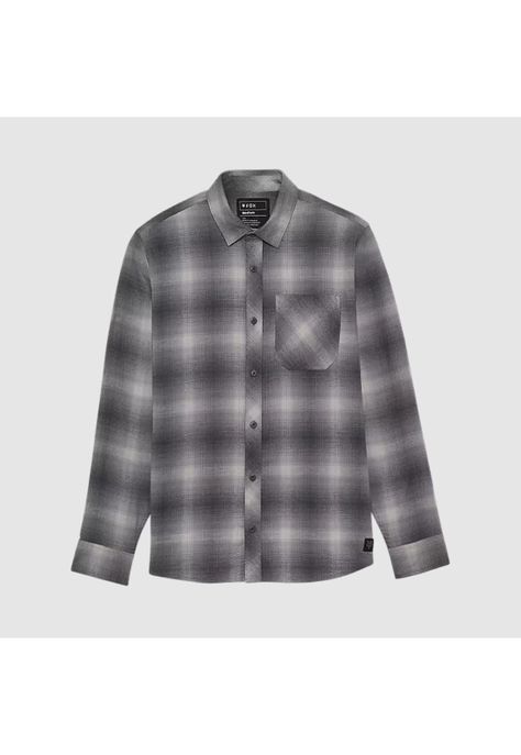 Camisa Lifestyle Survivalist Gris Claro Fox-2