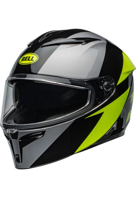 Casco Moto Lithium Shear Gris Bell-0