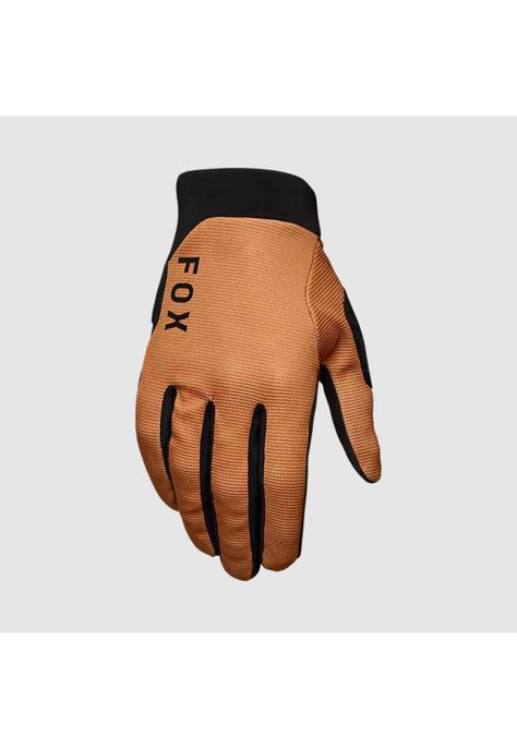 Guantes Bicicleta Ranger Gel Marron Fox-0