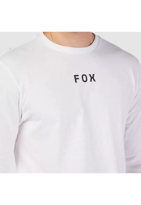 Polera Lifestyle Flora Premium Manga Larga Blanco Fox-3