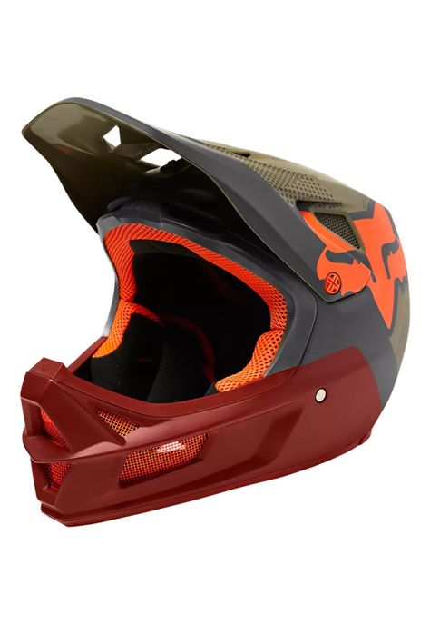 Casco Bicicleta Rampage Comp Camo Fox-1