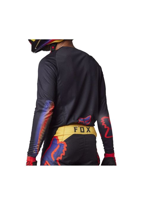 Polera Moto 360 Fgmnt Negro Fox-1