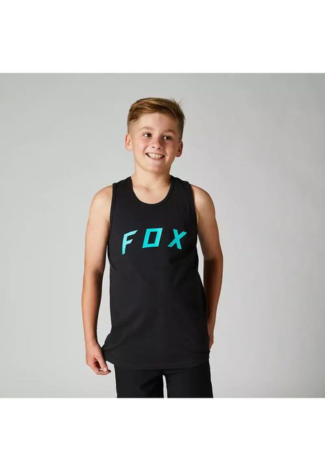 Polera Lifestyle Niño BNKR Sin Mangas Negro Fox-0
