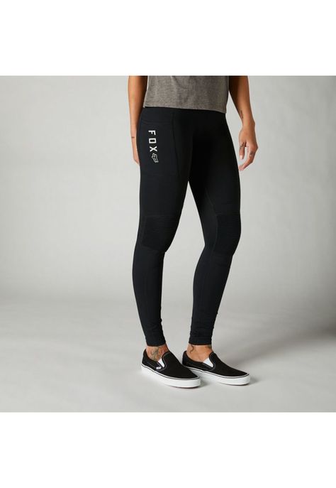 Calzas Lifestyle Mujer Edison Moto Negro Fox-0