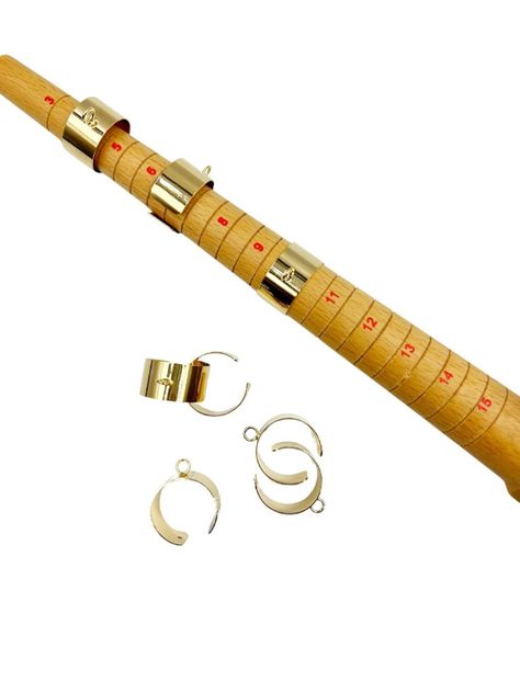 Set De 6 Bases Para Anillos Con Baño De Oro-0