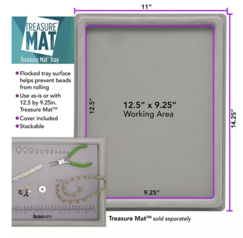 Bandeja Treasure Mat Beadsmith Bandeja 31.75 X 23.5cm-1