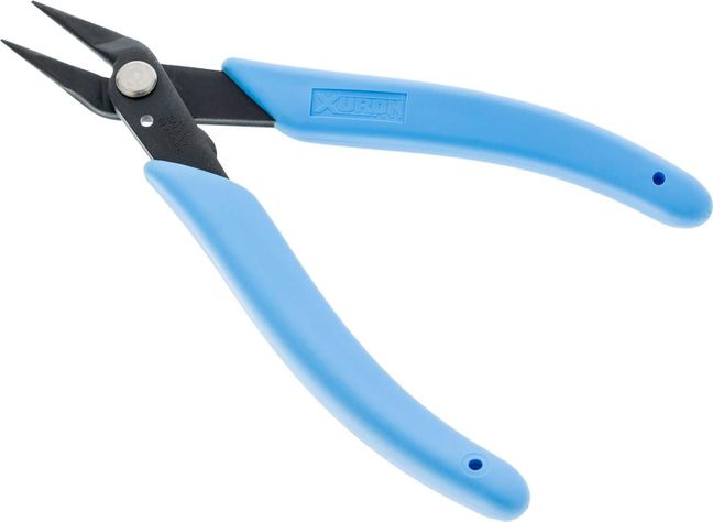 Pinza redonda eliptica ultrafina de precisión Xuron PL488-4
