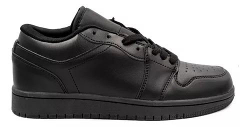 Zapatillas urbanas negras colegio-0