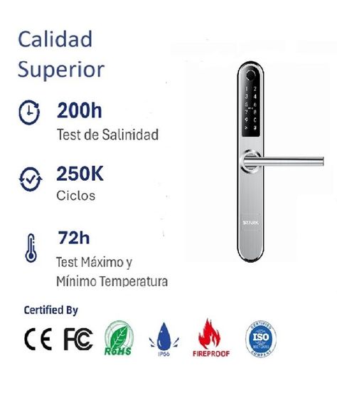 Cerradura Digital S31B acceso principal . Reversible.-3