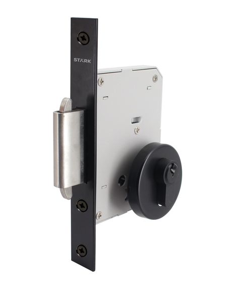 Cerradura de embutir de seg puer corredera, llave 2 lado. BL-0