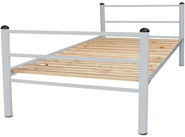 Cama Económica 1.5 Plaza Plateado-0