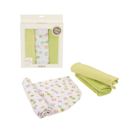 Pack Set De 3 Tutos En Caja Verde-0